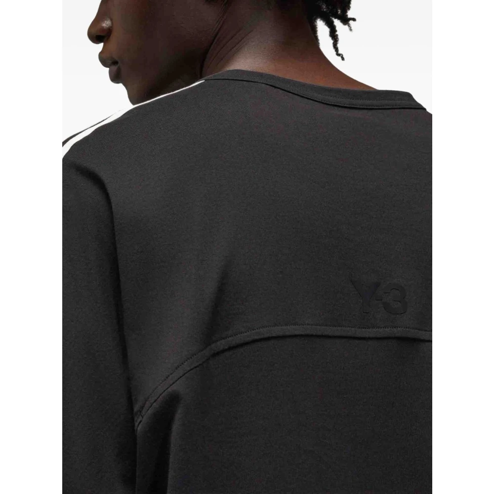 Y-3 Zwart T-shirt en Polo Black Heren