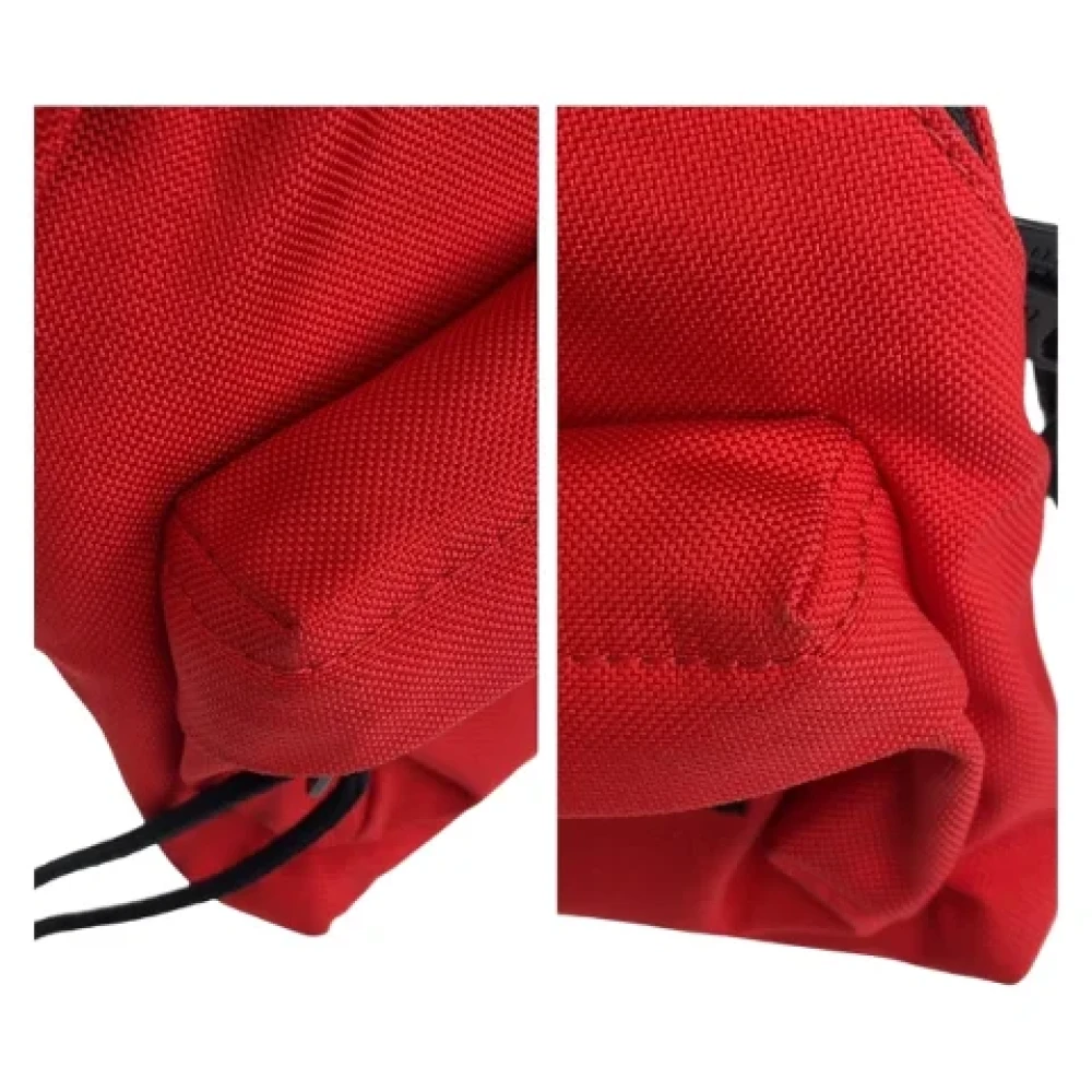 Balenciaga Vintage Pre-owned Canvas crossbody-bags Red Heren
