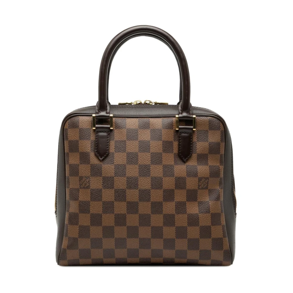 Louis Vuitton Vintage Women's Brown Vintage Handbags, One Size, Pre-Owned Structured Leather Satchel