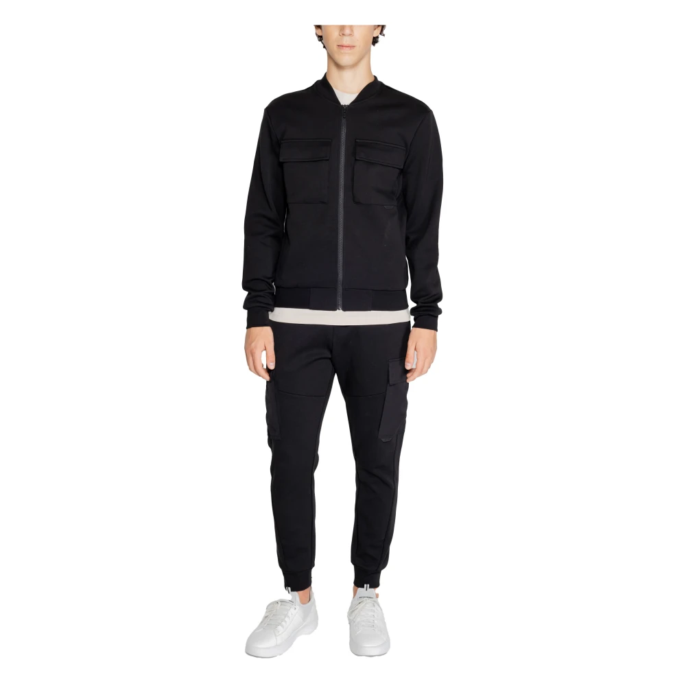Antony Morato Katoenen Sweatshirt Herfst Winter Collectie Black Heren