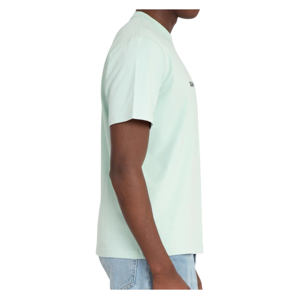 Sunflower Logo Tee in Master Stijl Green Heren