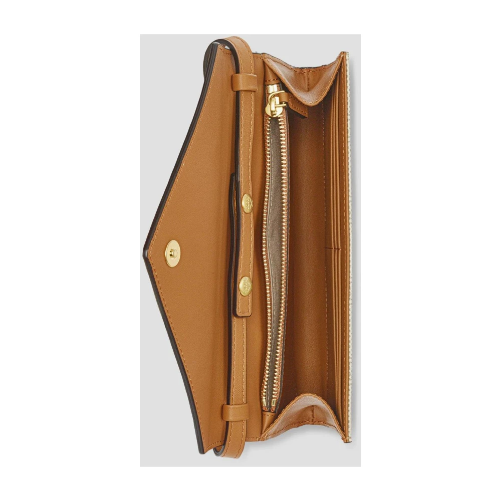 MCM Luchtportemonnee voor Crossbody in Lauretos Beige Dames