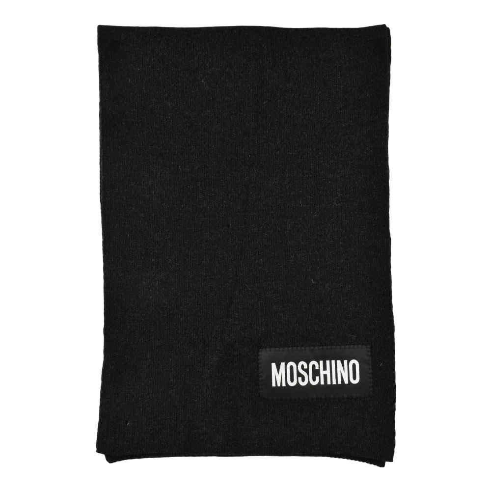 Moschino Kasjmiermix Sjaal Black Dames