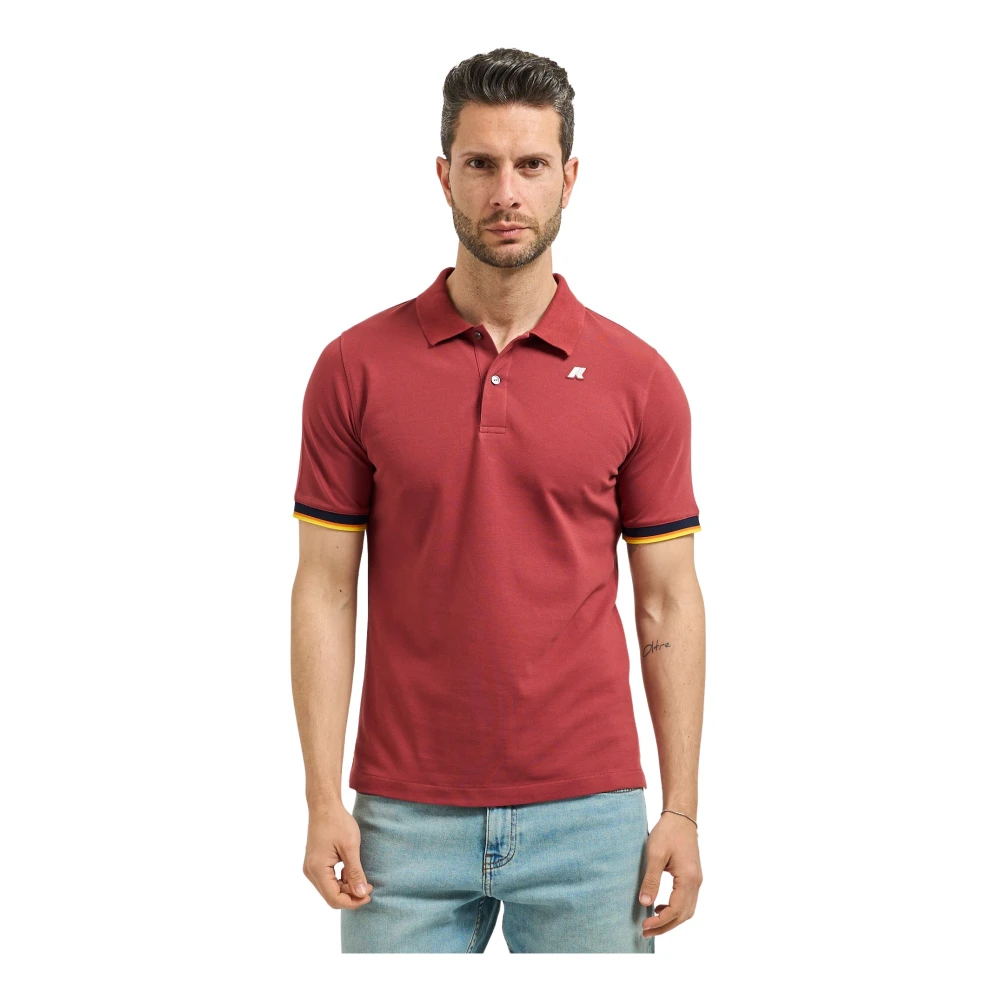 K-Way Hombre Rojo Camisetas, Talla: M