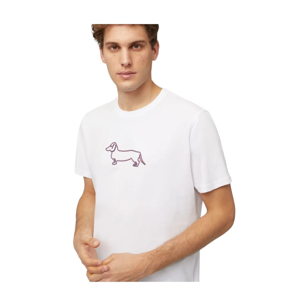Harmont & Blaine Korte Mouw T-shirt White Heren