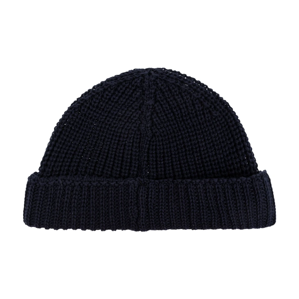 Moschino Katoenen pet met logopatch Black Unisex