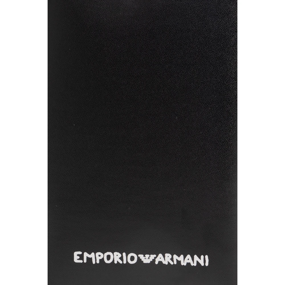 Emporio Armani Bevestigde telefoonhouder Black Dames