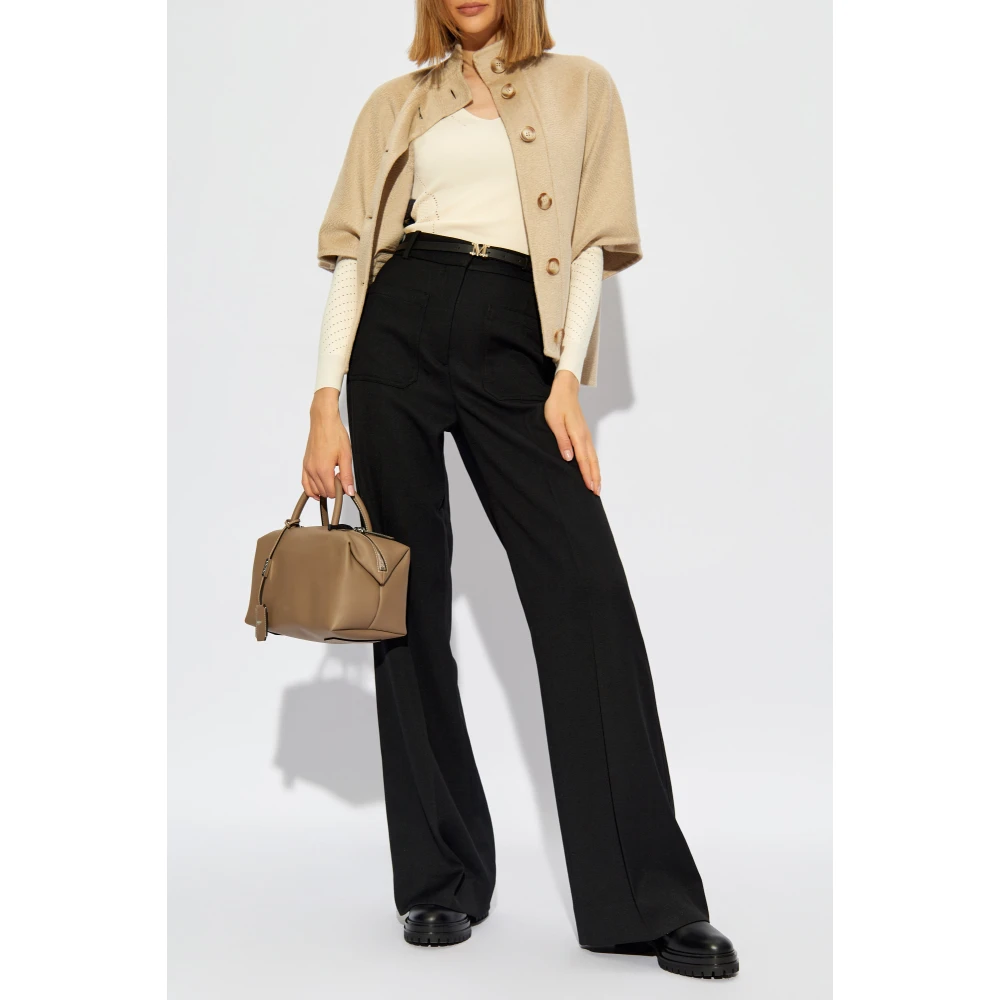 Max Mara Geperforeerde top Nadar Beige Dames