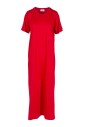 red-t-shirt-dress-with-side-slit