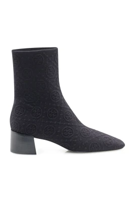 T Monogram Stretch Ankelstövel