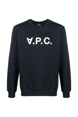 Mörkblå Sweatshirt för Män