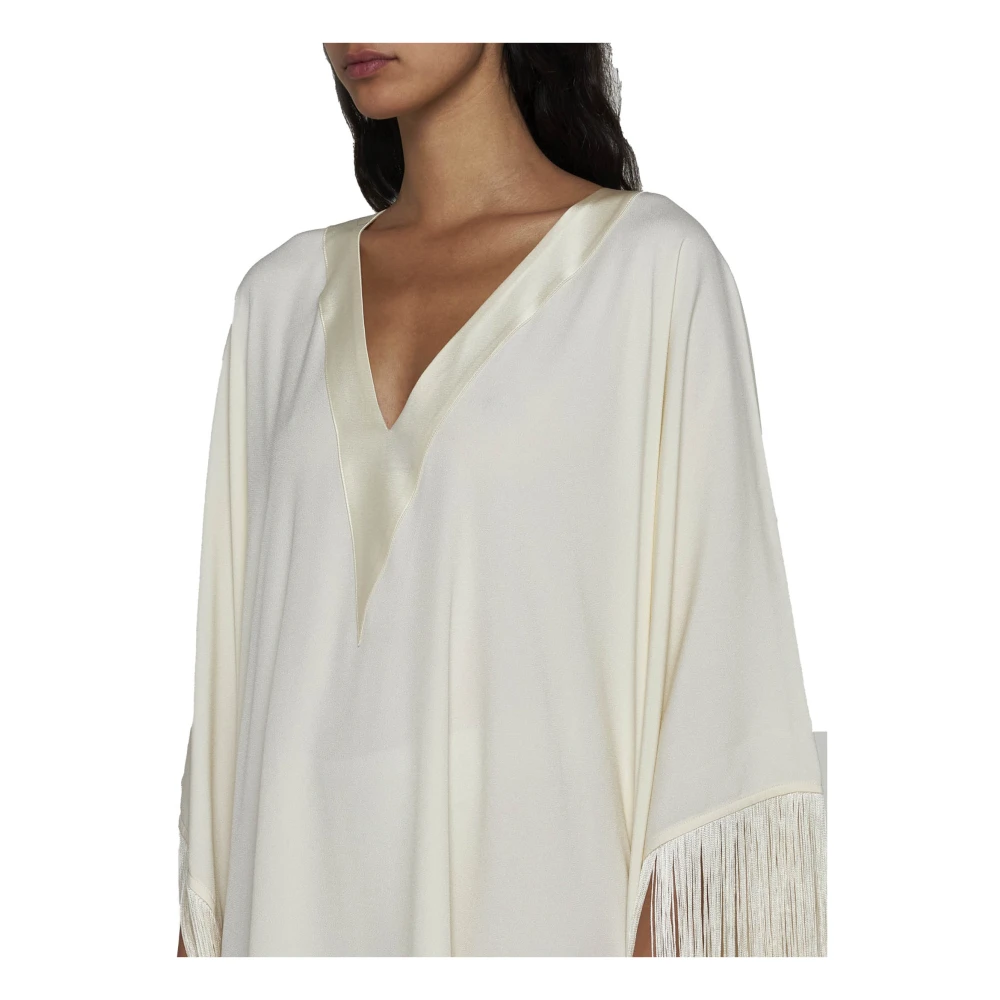 Taller Marmo Witte Ross Kaftan Jurk White Dames