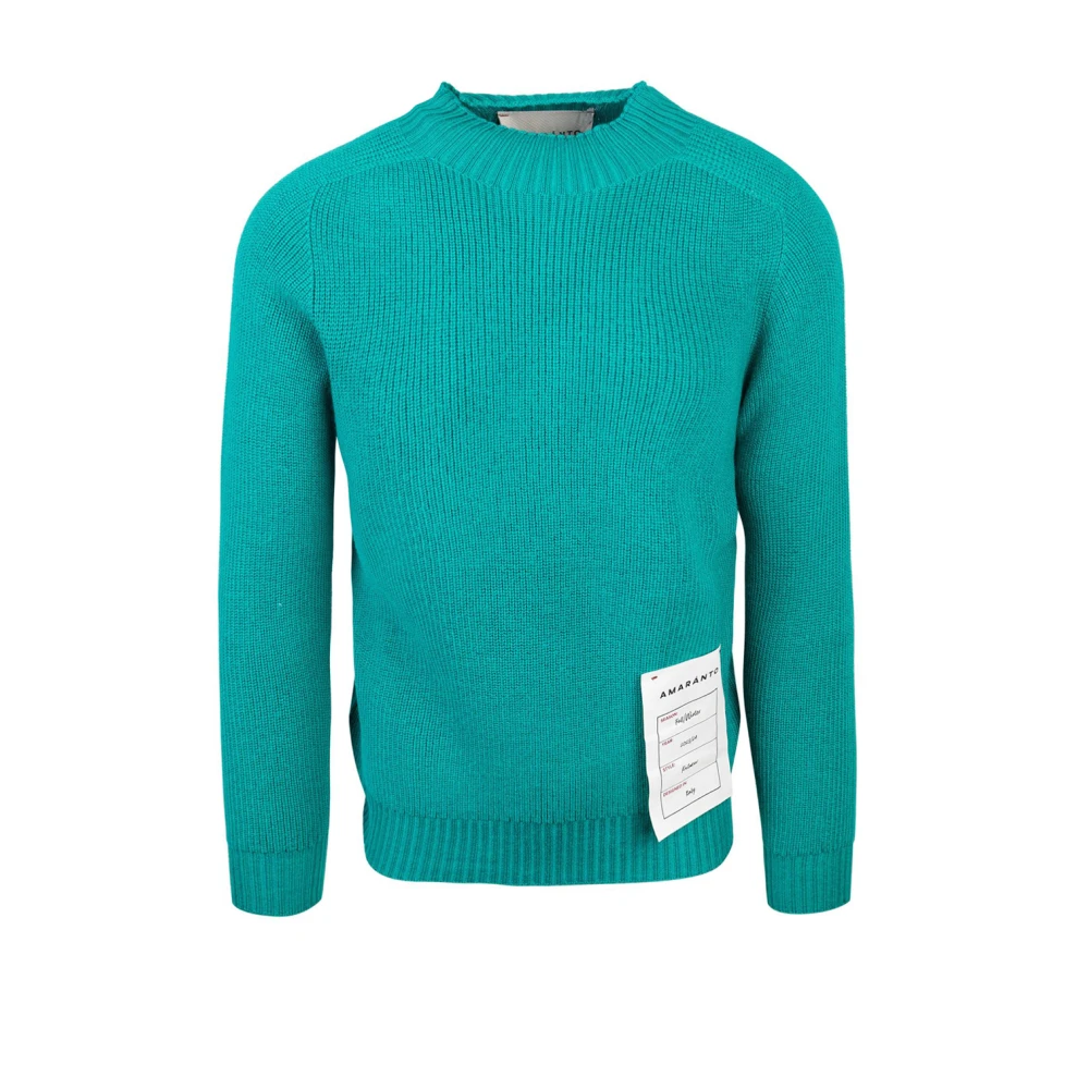 Amaránto Regular Fit Sweaters Green Heren