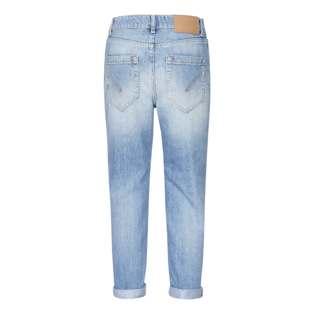 Dondup Blauwe Jeans met Koons Juwelen Blue Dames