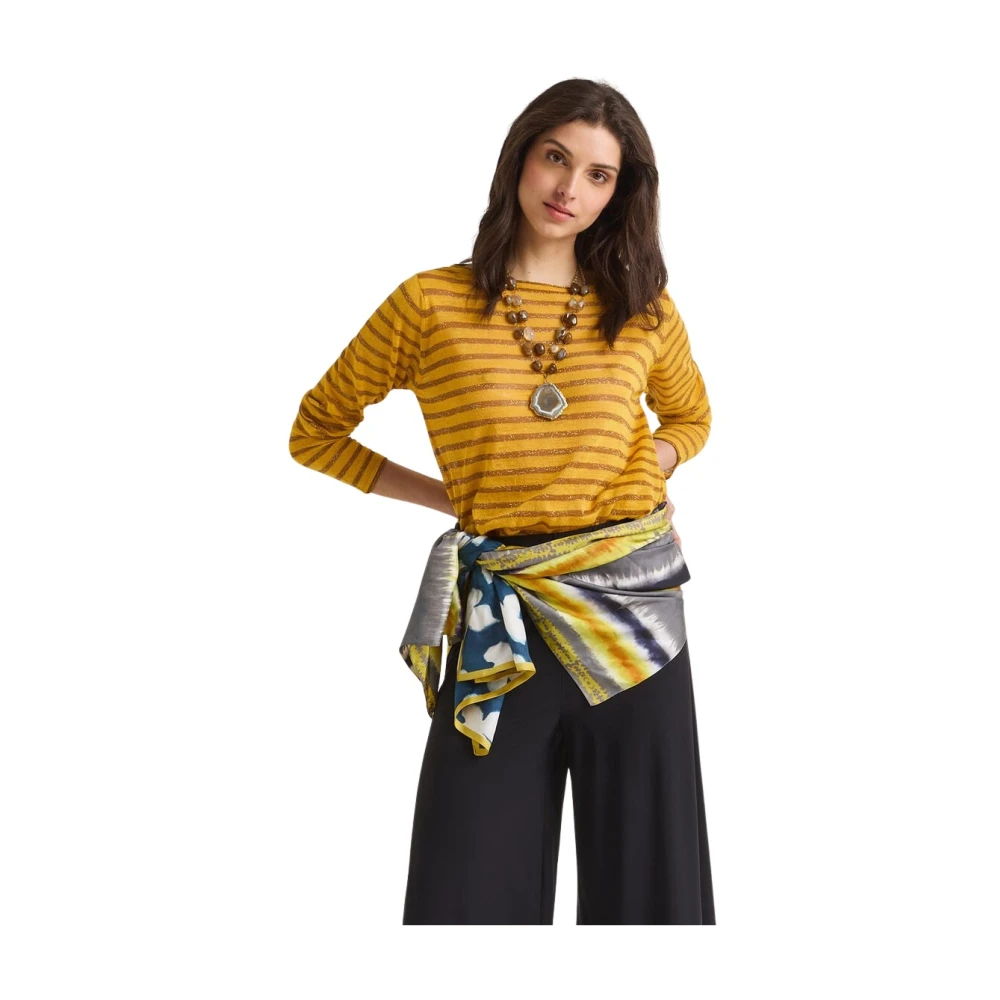 Knitwear > Round-neck Knitwear - - Maliparmi - Modalova