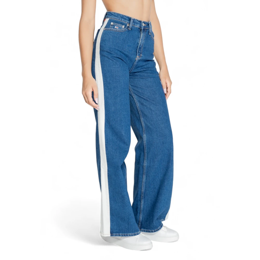 Tommy Jeans Wijde Pijp Jeans Blue Dames