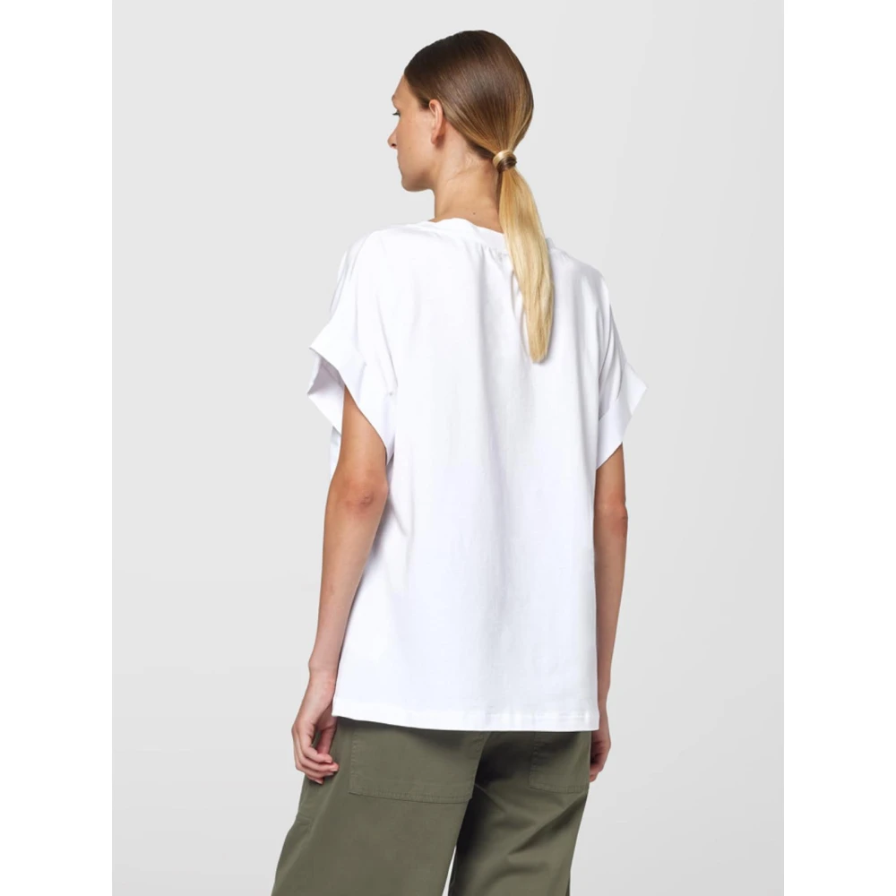 Alpha Studio Giro Zak T-Shirt White Dames