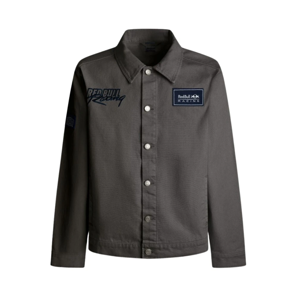 Pepe Jeans Denimjack in Red Bull-stijl Gray Heren