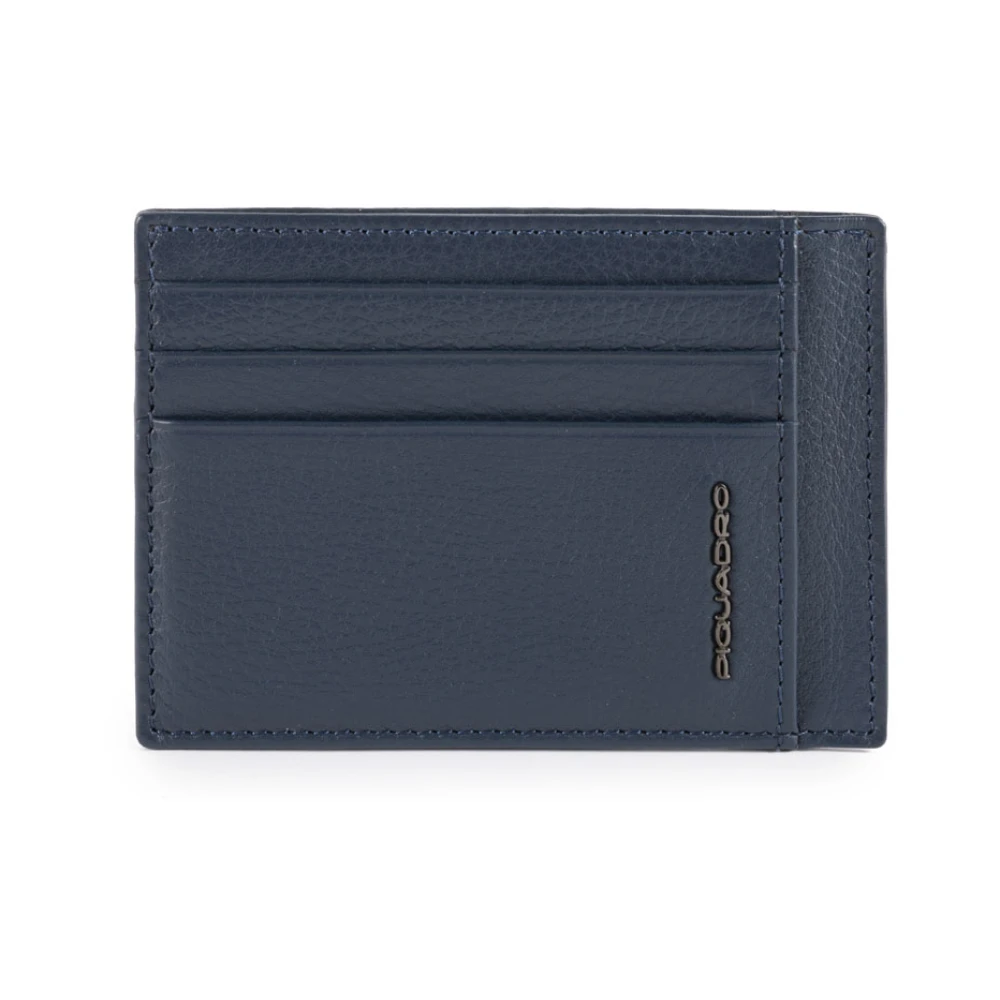 Piquadro Homme Bleu Accessoires, Taille: One Size Porte-Cartes De Crédit De Poche