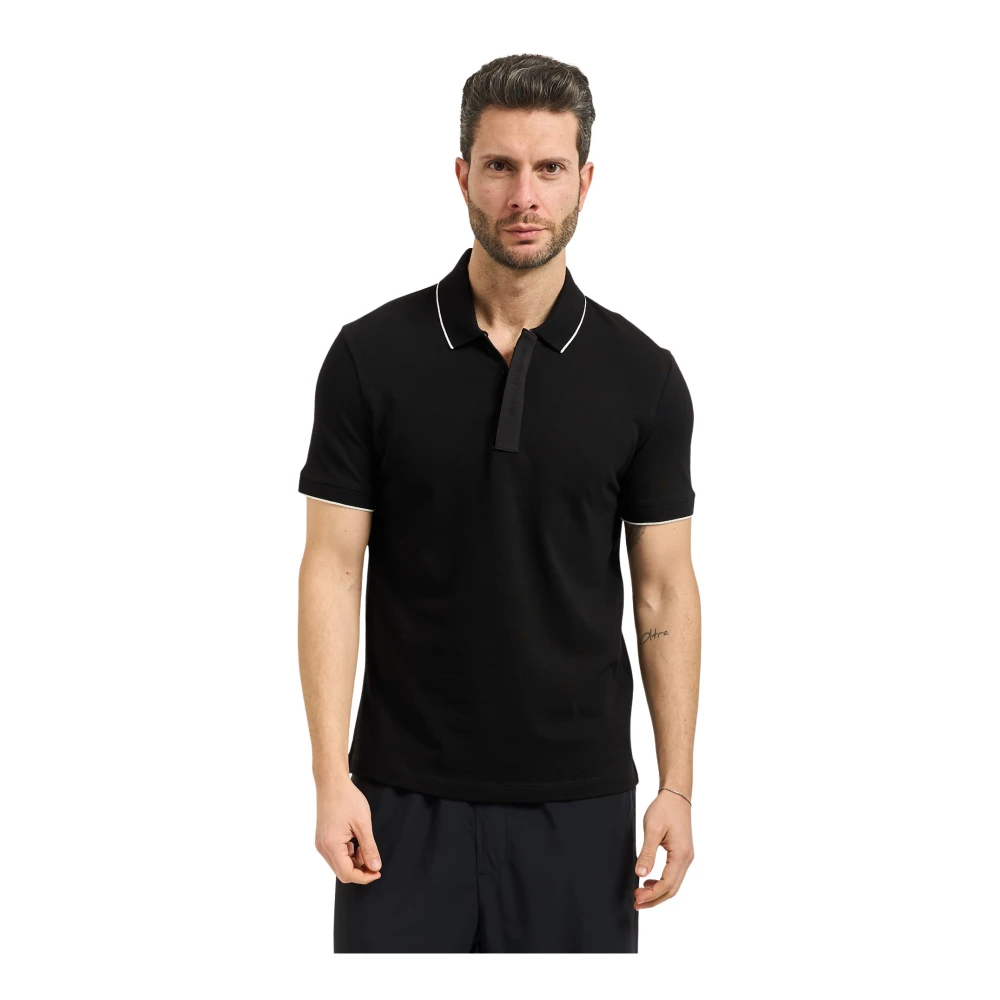 Armani Exchange Hombre Negro Camisetas Y Polos