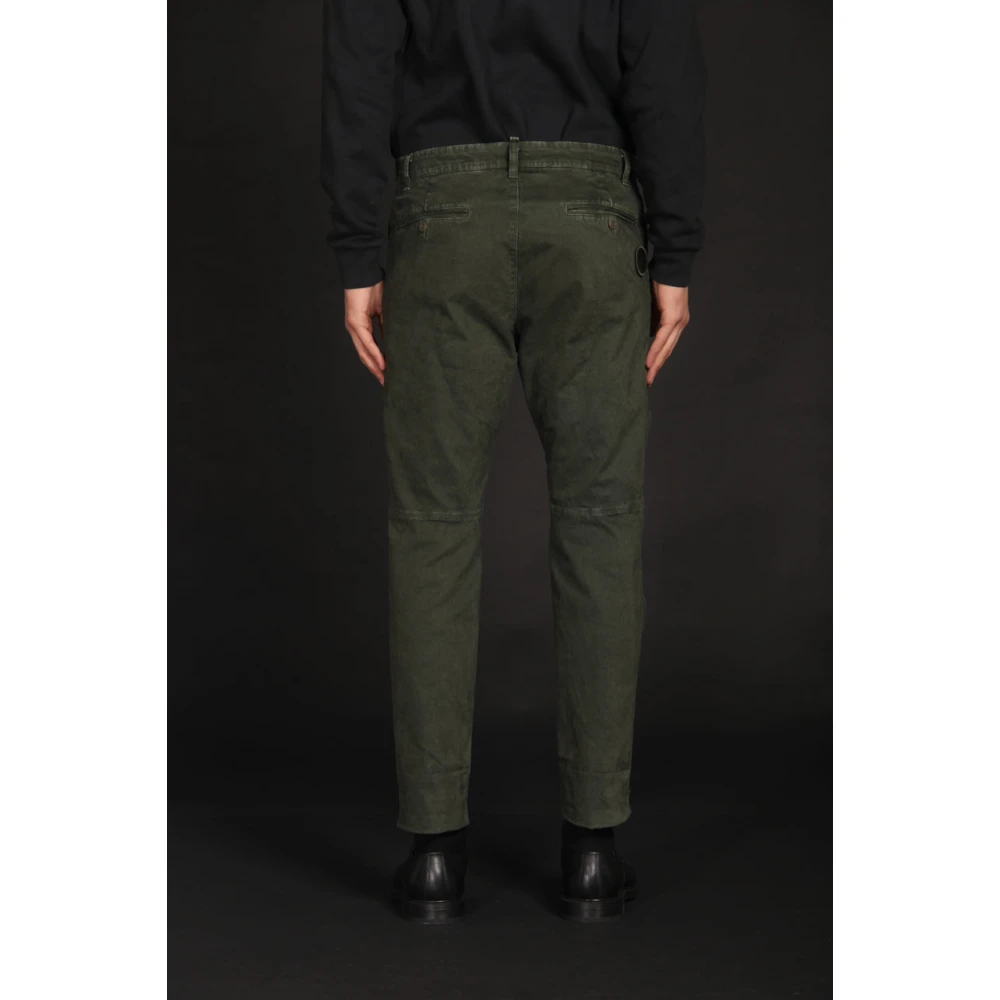Mason's Beperkte Editie Wortelpasvorm Cargo Broek Green Heren