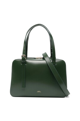 sac-a-main-en-cuir-vert-avec-boucle