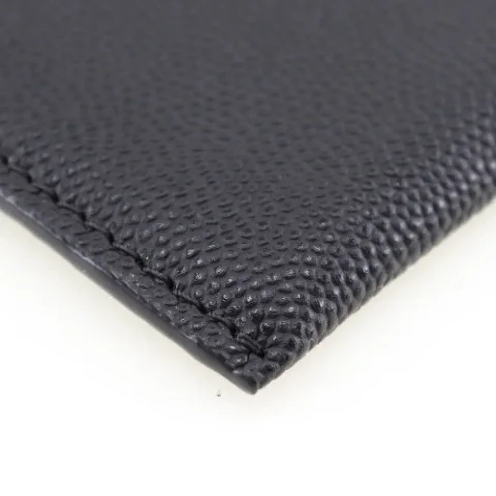 Burberry Vintage Pre-owned Leather wallets Black Dames