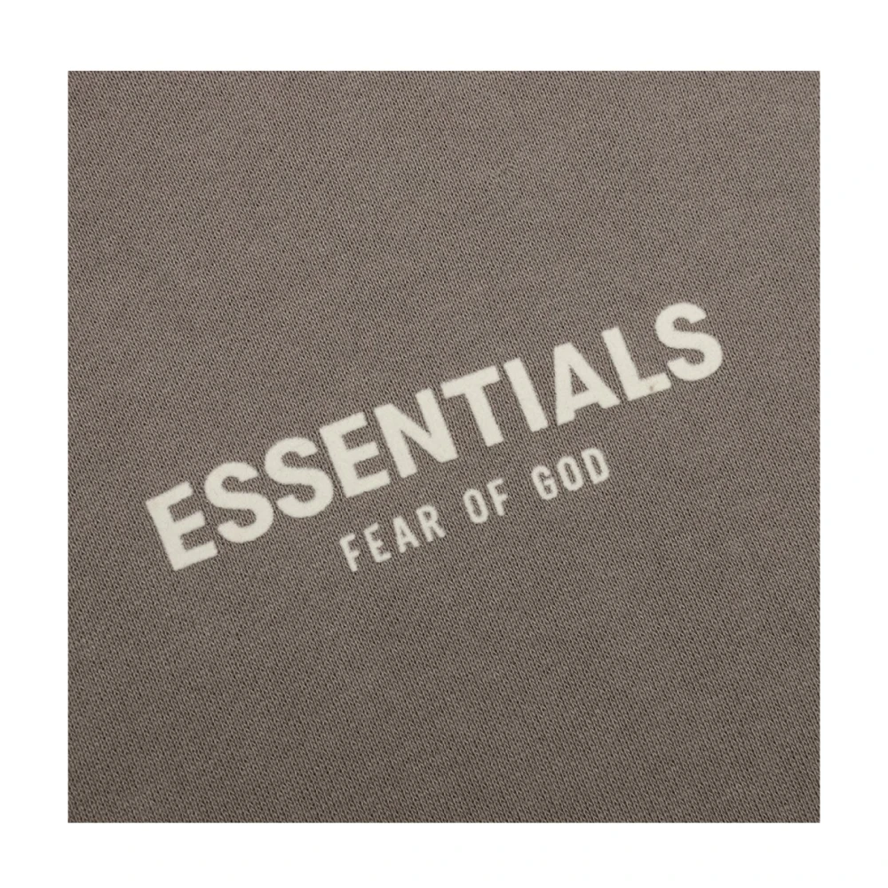 Fear Of God Hoodie met Capuchon Essentials Green Heren