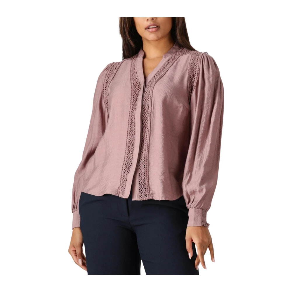 Co'Couture Roze Caryn Shirt Blouse Pink Dames