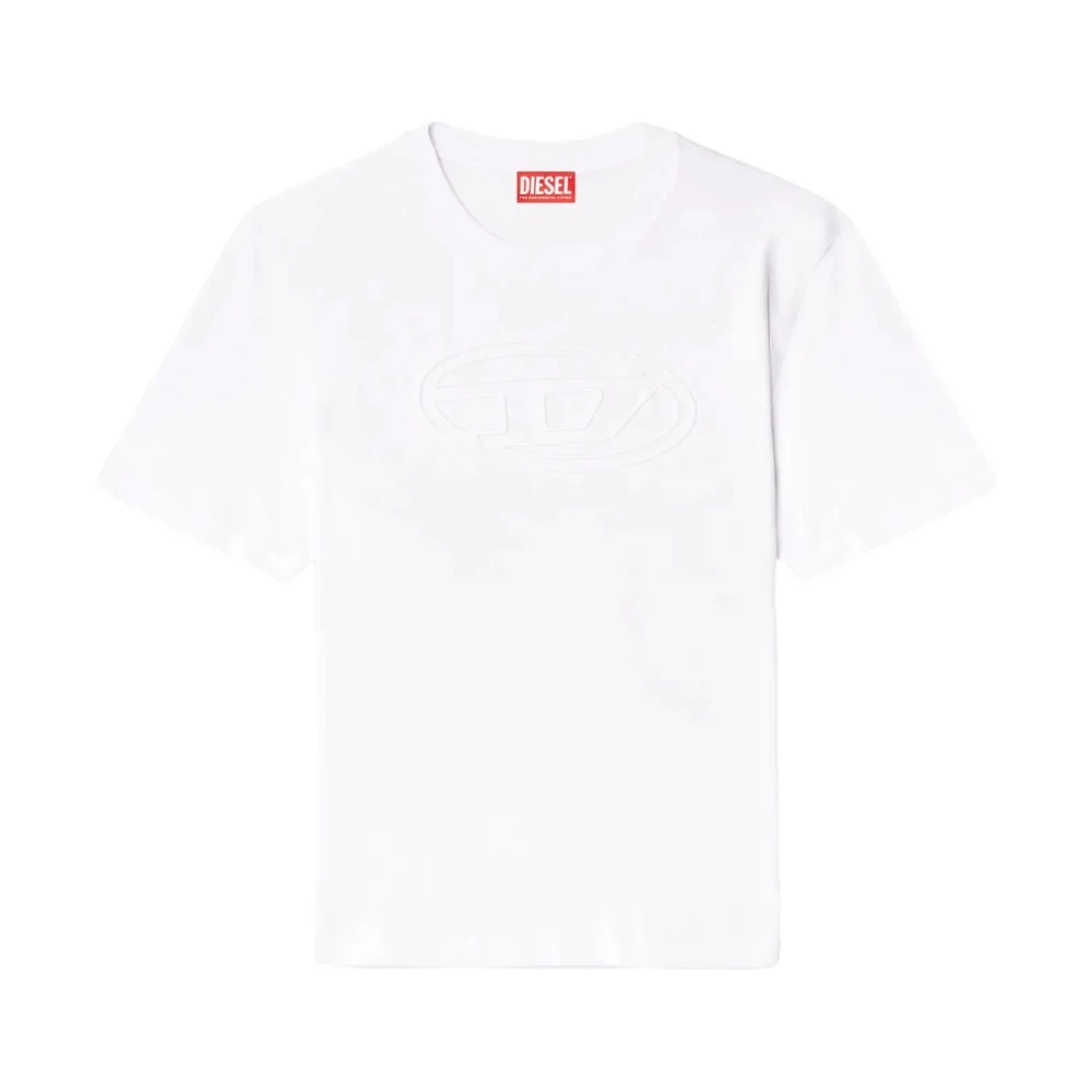 Diesel - Tops > T-Shirts - White - Diesel - Modalova
