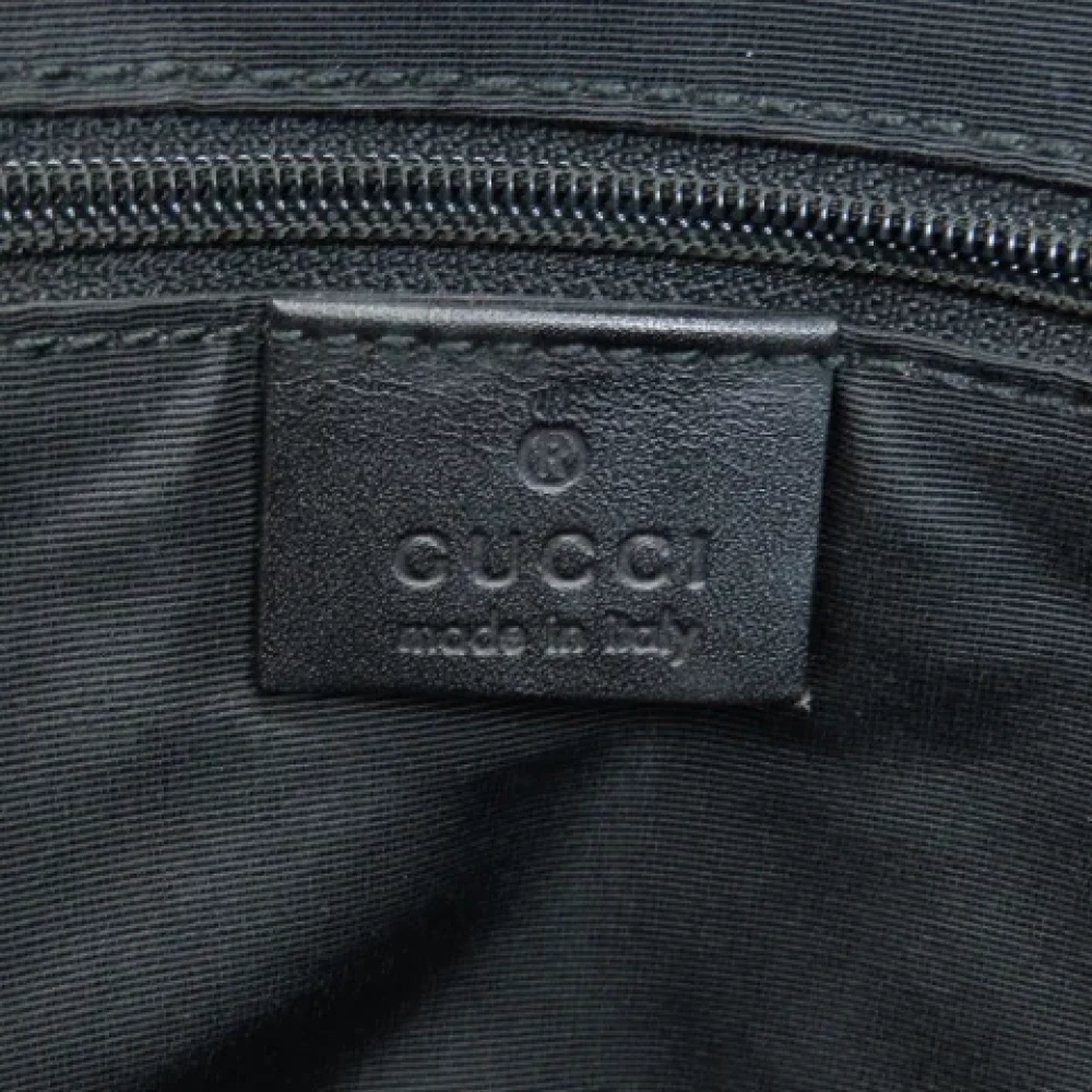 Gucci Vintage Pre-owned Canvas totes Black Dames