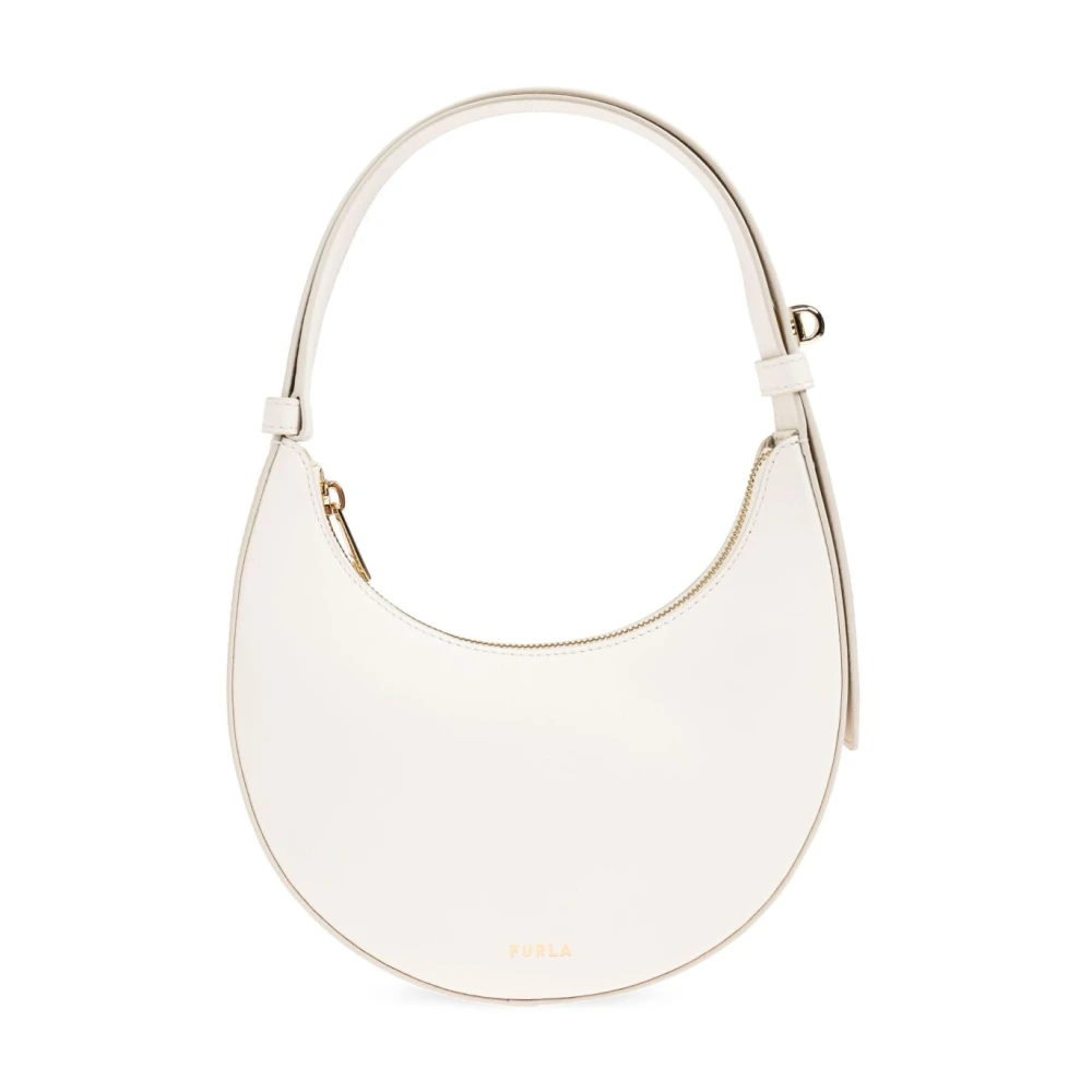 Furla Women's White Delizia Mini Shoulder Bag