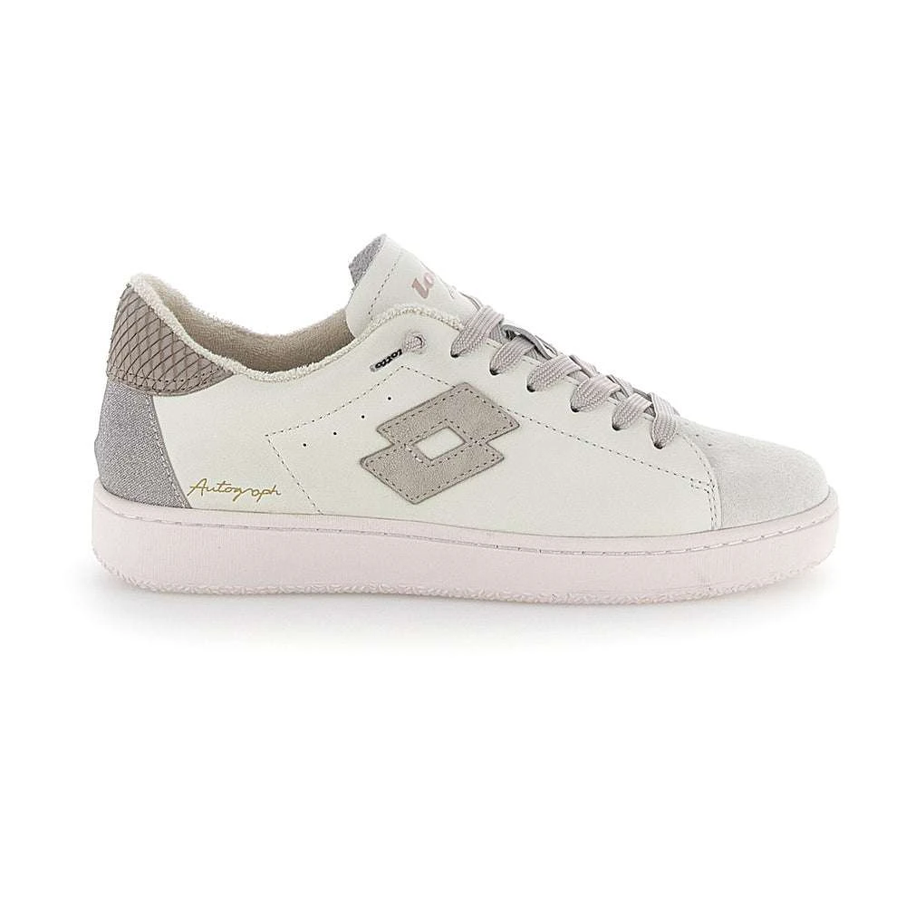 Lotto Women's White Sneakers, 5 Uk, Autograph Suede W