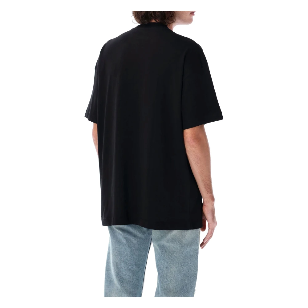 Palm Angels Bear in Mind T-shirt Zwart Bruin Black Heren