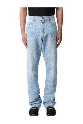 logo-print-denim-jeans