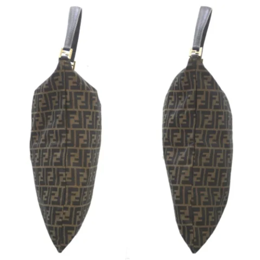Fendi Vintage Pre-owned Fabric fendi-bags Brown Dames