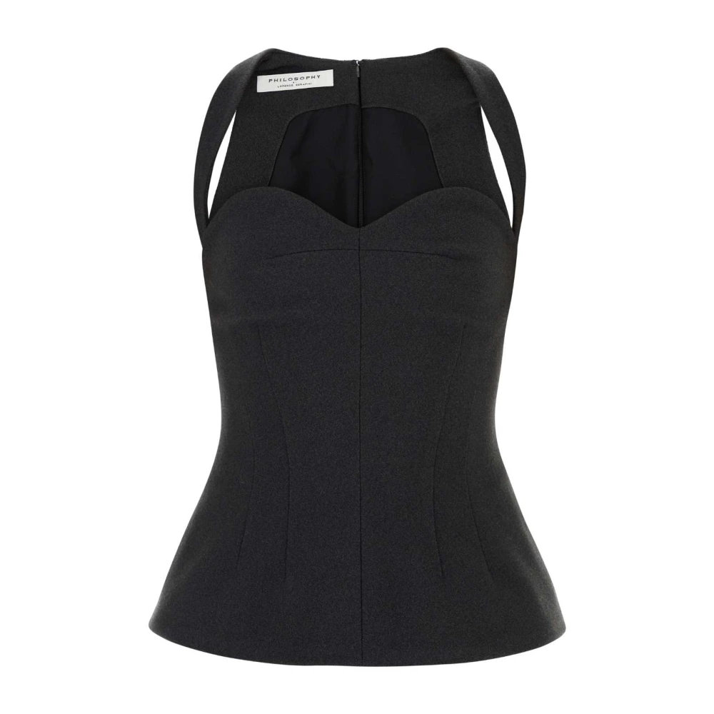 Tops > Sleeveless Tops - - Philosophy di Lorenzo Serafini - Modalova