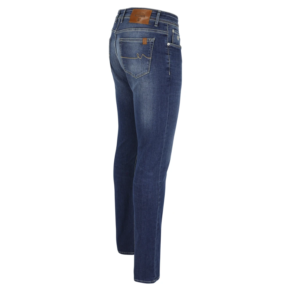Atelier Noterman Skinny Jeans Blue Heren