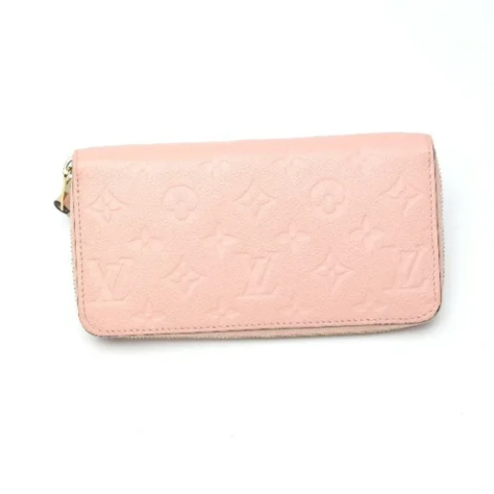 Louis Vuitton Vintage Pre-owned Fabric wallets Pink Dames