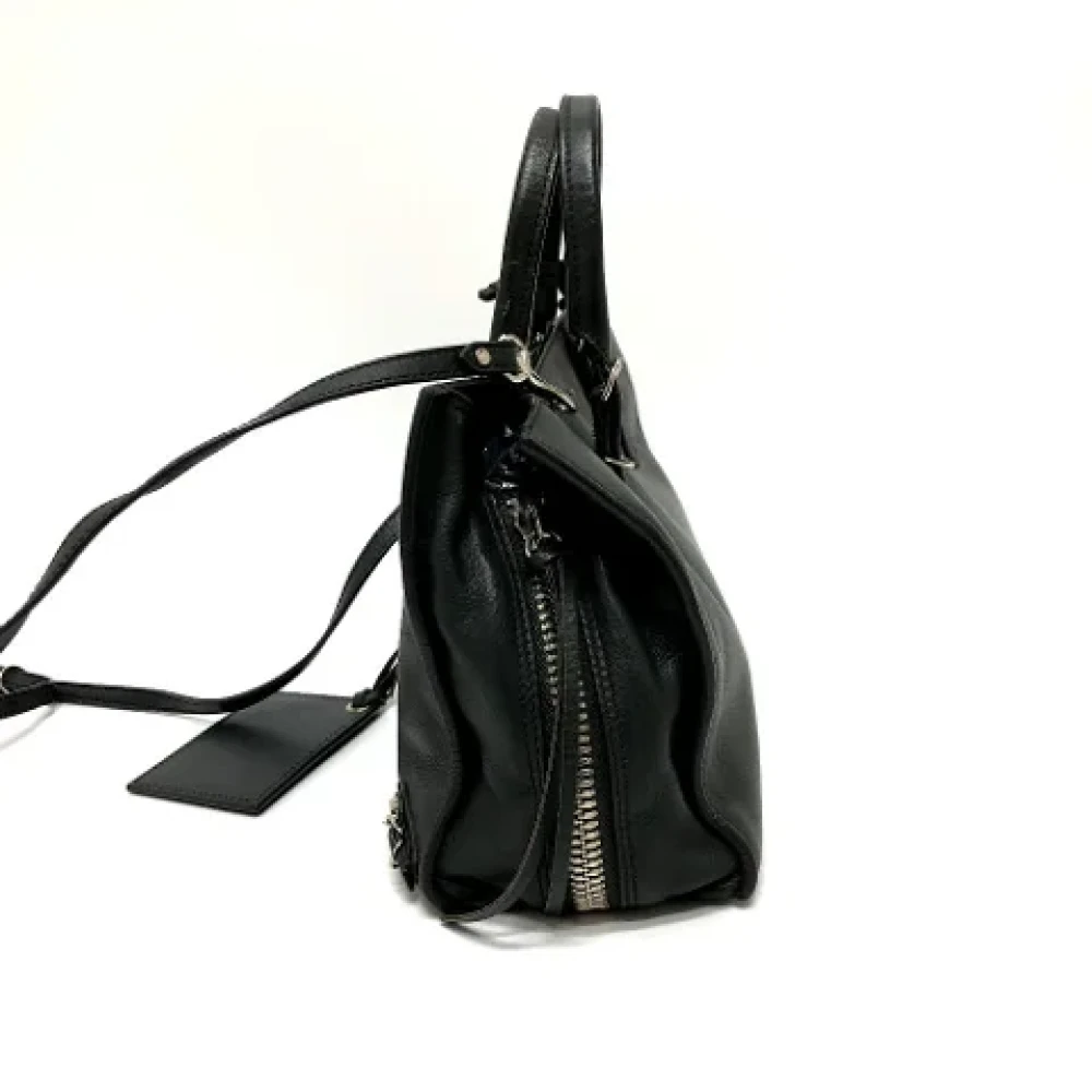 Balenciaga Vintage Pre-owned Leather balenciaga-bags Black Dames