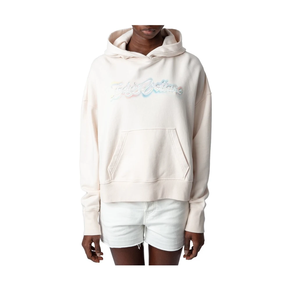 Zadig & Voltaire Stijlvol T-shirt voor mannen Pink Dames