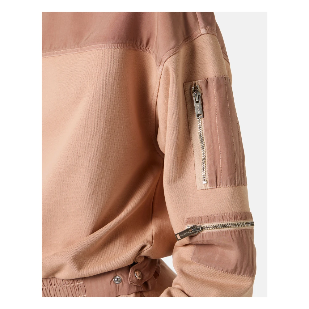 Iceberg Blush katoenen crewneck sweatshirt Pink Dames
