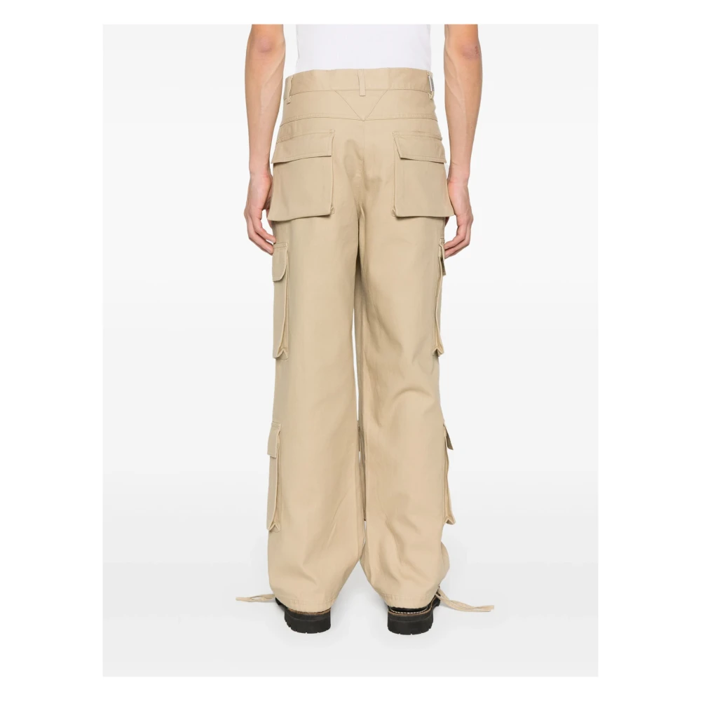 Represent Baggy Cargo Broek Beige Heren