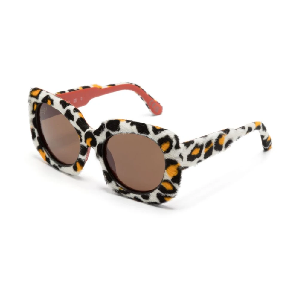 Marni Women's Multicolor Sunglasses, 56 Mm, Jellyfish Lake Delacouri Leopard Sunglasses