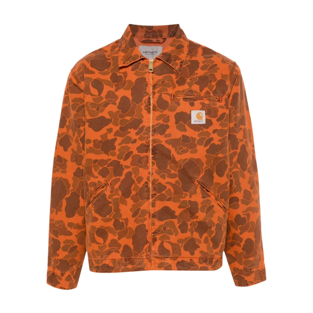 Carhartt WIP Camouflage Jassen Oranje Orange Heren