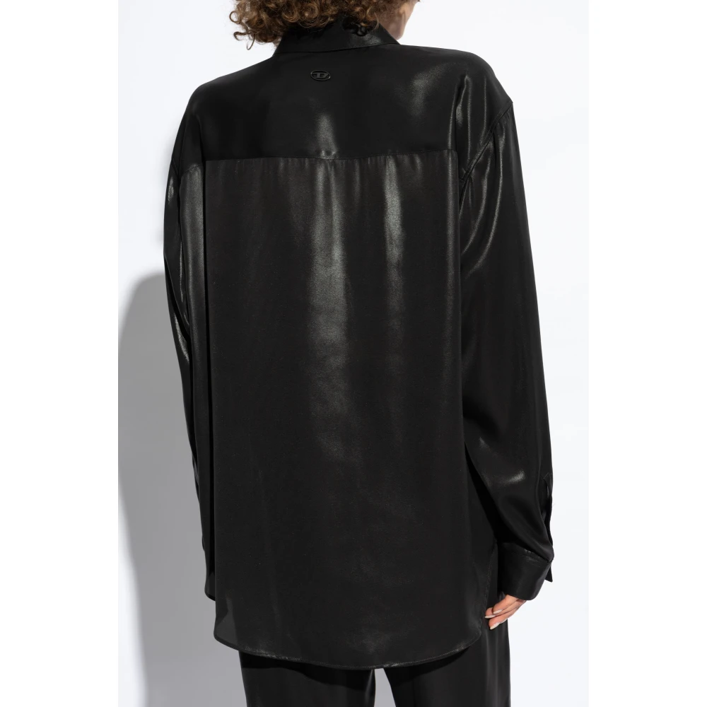 Diesel Shirt S-Simply-C-Wn-Q1 Black Dames