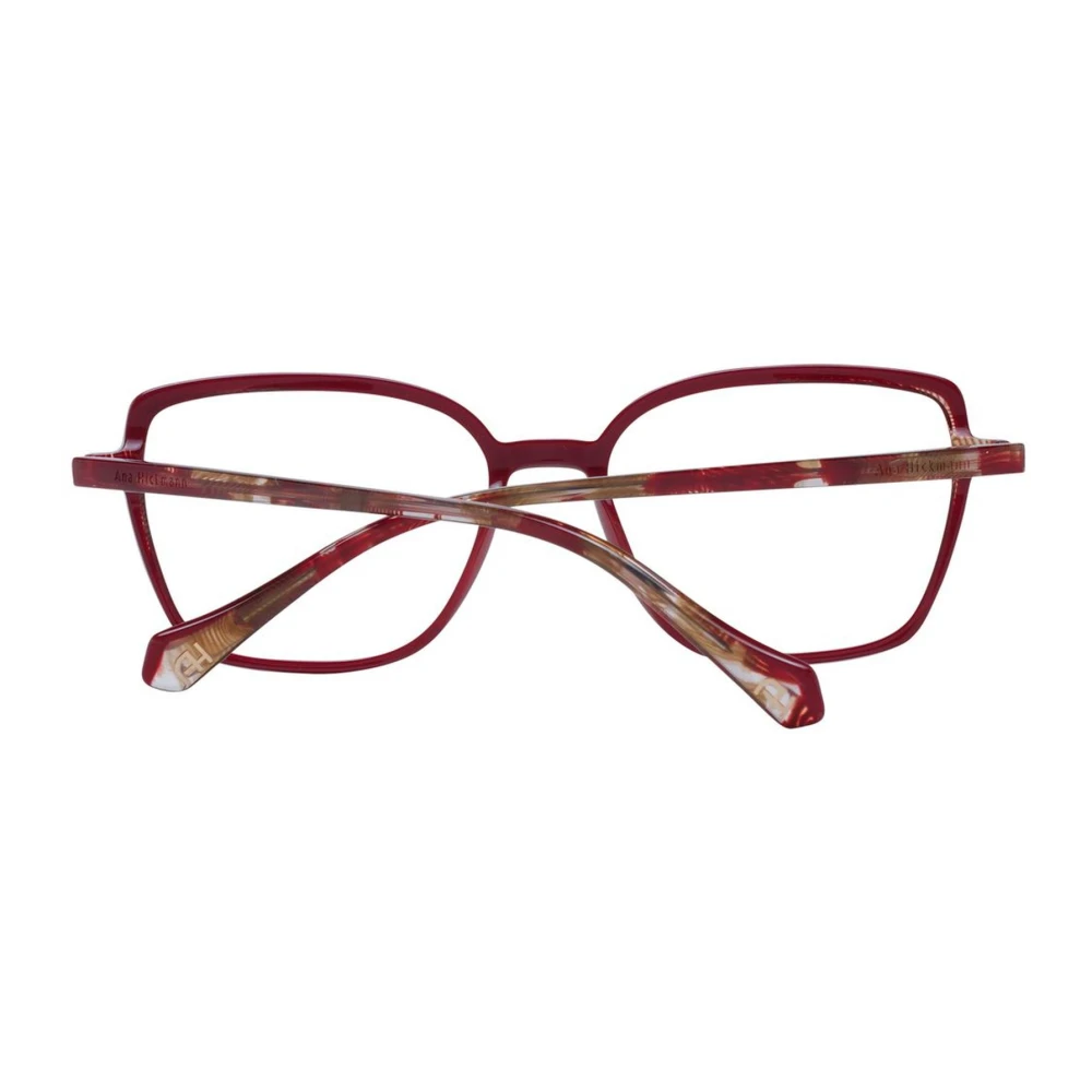 Ana Hickmann Rode Acetaat Vlinder Optische Monturen Red Dames