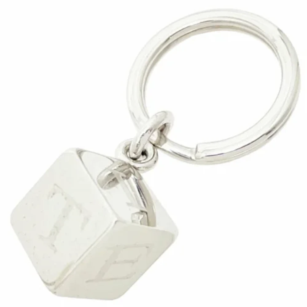 Cartier Vintage Pre-owned Metal key-holders Gray Dames