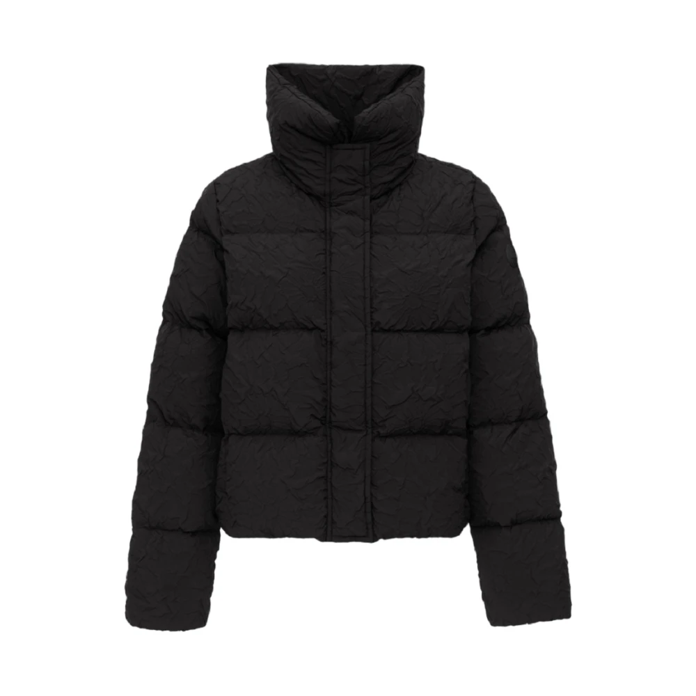 Colmar Zwarte Bloemen Donsjas Aw24 Black Dames