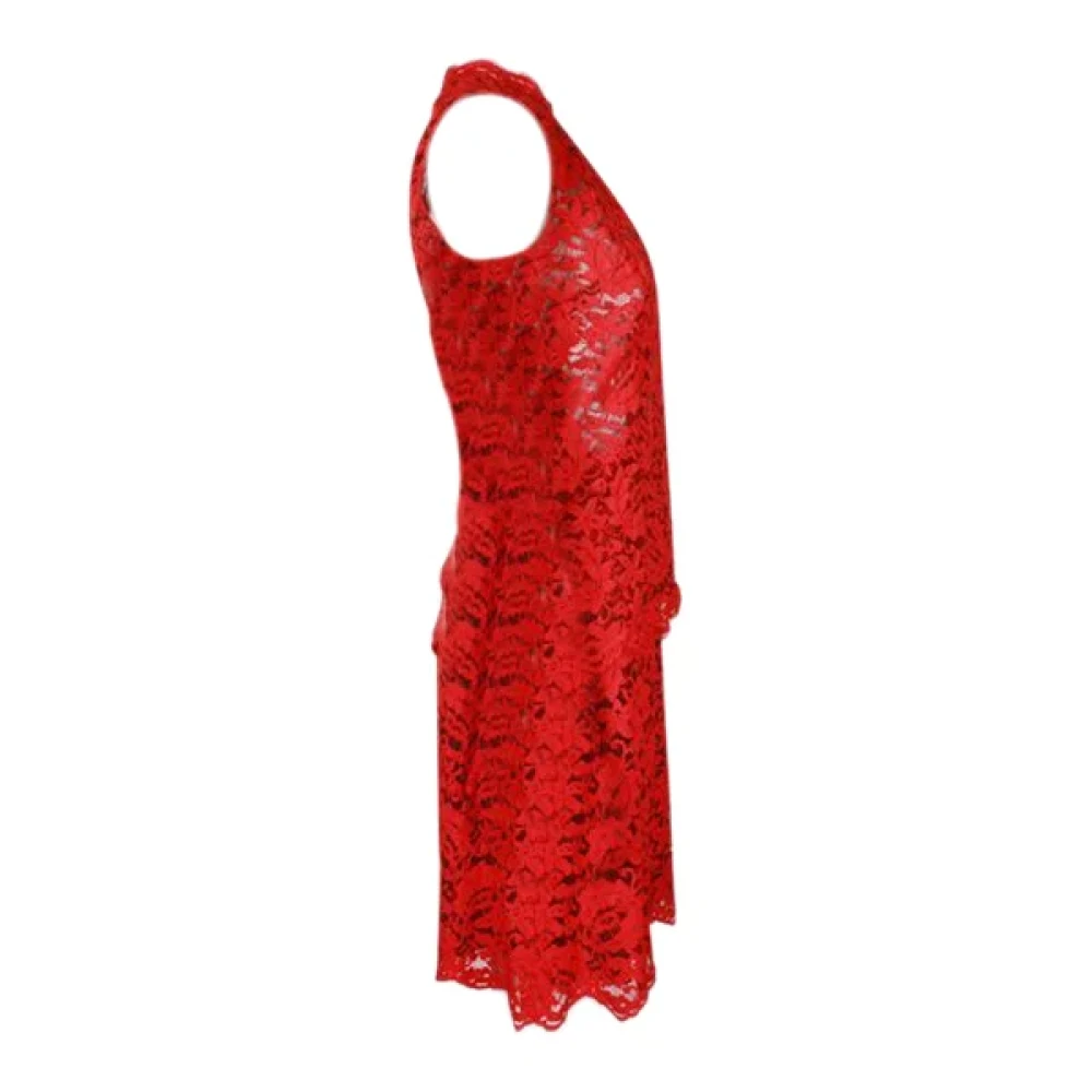 Dolce & Gabbana Pre-owned Fabric dresses Red Dames